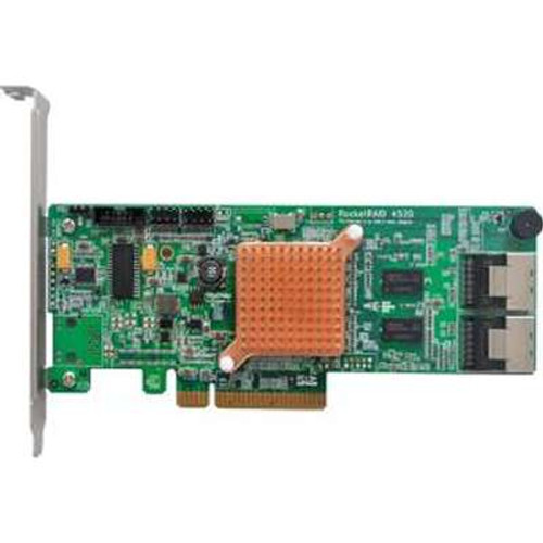 HighPoint Technologies RR4520SGL - 8 Port PCIE2 X8 H/W RAID HBA H/W RAID 0 1 5 6 10 50 JBOD
