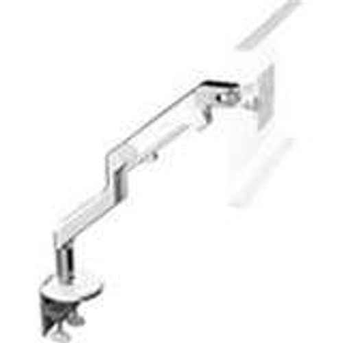 Humanscale M8MW1C--NA- - M/Connect M8 Dual Monitor Clamp Aluminum/White