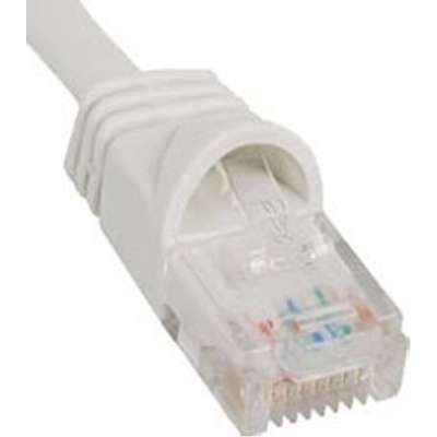 ICC ICPCSJ10WH - Patch Cord Cat 5E Molded Boot 10FT. WH