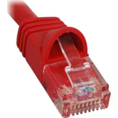 ICC ICPCSJ25RD - Patch Cord Cat 5E Molded Boot 25FT. Red