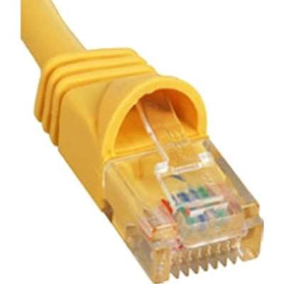 ICC ICPCSJ25YL - Patch Cord Cat 5E Molded Boot 25FT. Yellow