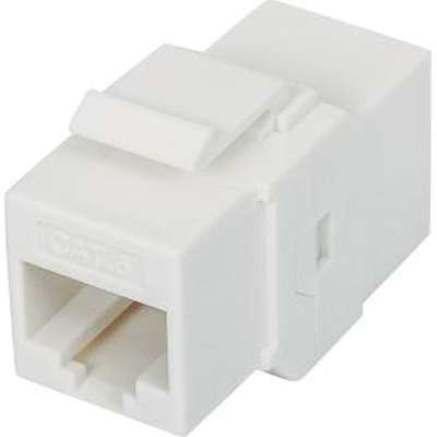 Intellinet 505147 - Cat6 Inline Coupler Keystone Type