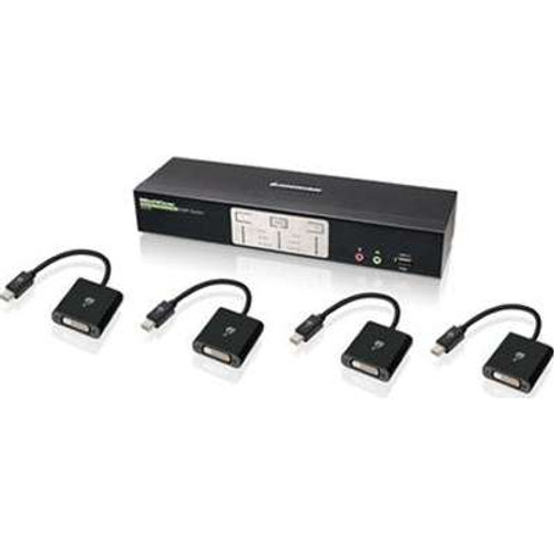 IOGEAR GCS1642MDPKIT - 2 Port Dual-Link Dual View DVI & Mini DP KVMP Kit