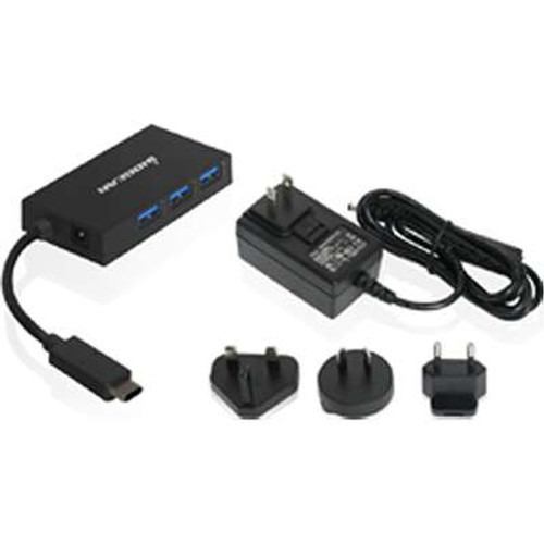 IOGEAR GUH3C24P - HUB-C+ USB-C to 4-Port USB-A Hub with Power