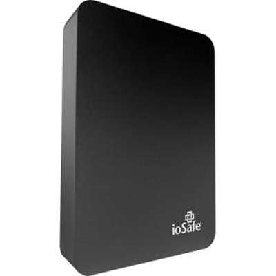 ioSafe PAS0500UB5YR - Rugged Portable Aluminum 500GB SSD USB 3.0 Black 5-Year DRS PRO