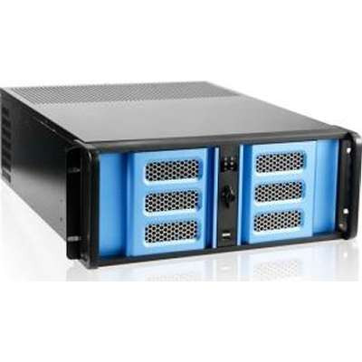 iStarUSA D-406SE-50R8PD8 - Chassis D-406SE-50R8PD8 4U 2/6/ (2) 1X80MM Fan with 500W Redundant Power