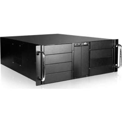 iStarUSA D-410-50R8PD8 - Chassis D-410-50R8PD8 4U 10-Bay Storage Server Rackmount Chassis with 500 RPS Brown