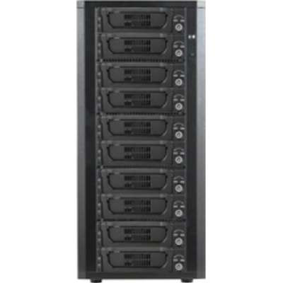 iStarUSA DAGE1040T7-PM - 10x3.5" SAS/SATA Tower