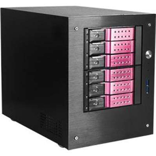 iStarUSA S-46-DE6RD - FRT Cost Incl Contigous Us Only Istarusa 6x 3.5 inch HS Mini-ITX Tower