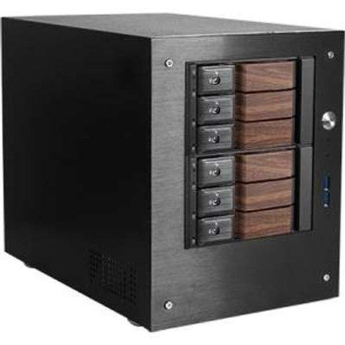 iStarUSA S-46-DE6WB - FRT Cost Incl Contigous Us Only Istarusa 6x 3.5 inch HS Mini-ITX Tower