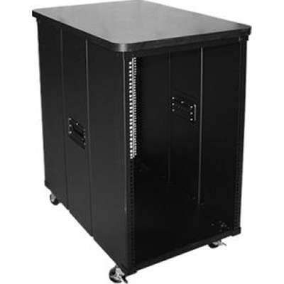 iStarUSA WD-1245-WT - Accessory WD-1245-WT 12U 450MM Depth Simple Server Rack W Wood Top BK