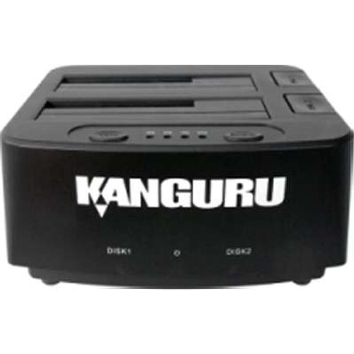 Kanguru Solutions U3-2HDDock-SATA - U3-2HDDOCK-SATA 2-Bay USB 3.0 Copydock Hard Drive Duplex and Dock Stationon