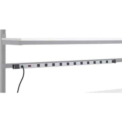 Kendall Howard 1918-3-004-F - 48" LAN Station Power Strip