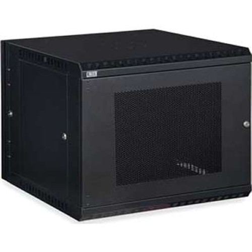 Kendall Howard 3132-3-001-09 - 9U LINIER Swing-Out Wall Mount Cabinet - Vented Door