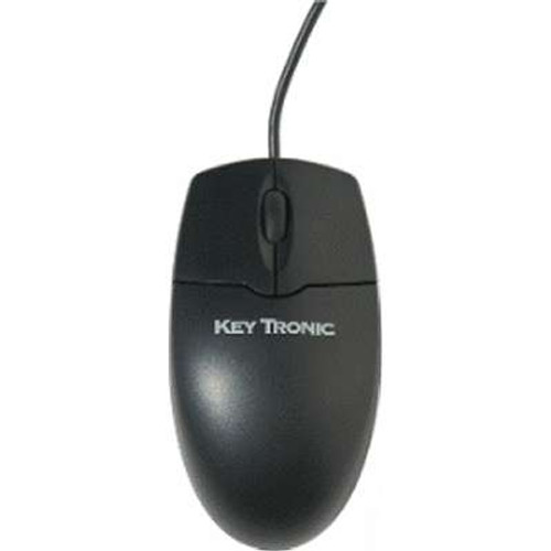 KeyTronicEMS 2MOUSEU2L - USB Optical 2-Button Scroll Wheel Mouse RoHS - Black