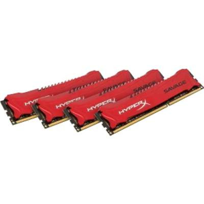Kingston Technology HX321C11SRK4/32 - 32GB 2133MHz DDR3 Non-ECC CL11 DIMM (Kit of 4) XMP HyperX Savage