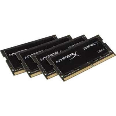 Kingston Technology HX421S14IBK4/64 - 64GB 2133MHZ DDR4 CL14 SODIMM Kit Of 4 HyperX Impact