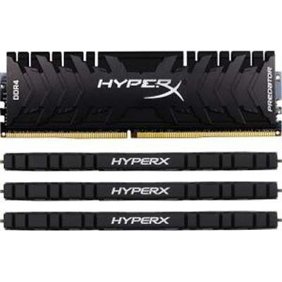 Kingston Technology HX424C12PB3K4/64 - 64GB Kit Of 4 2400MHZ DDR4 CL12 DIMM XMP HyperX Predator