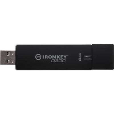 Kingston Technology IKD300/8GB - Kingston IronKey D300 8GB External Standard USB Flash Drive