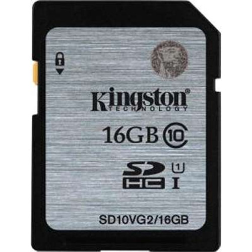 Kingston Technology SD10VG2/16GB - 16GB SDHC Read Flash Card Class 10 Uhs-I