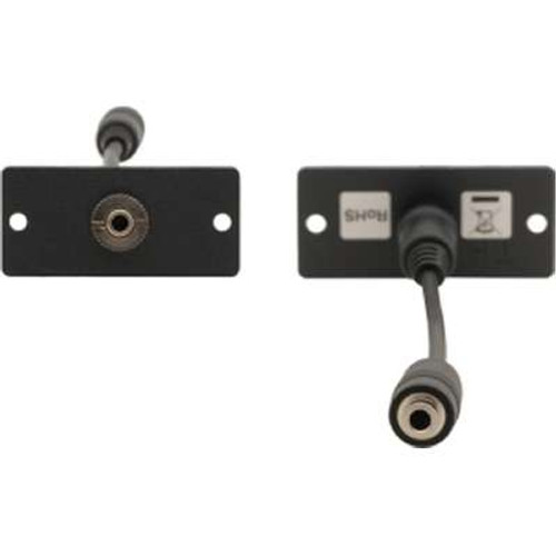 Kramer Electronics WA-1PN - Wall Plate Insert 3.55MM Stereo Audio Has A Pass Through