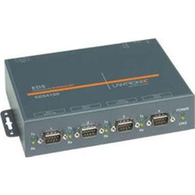 Lantronix ED41000P0-01 - EDS4100 Device Server PoE RoHS Serial 232/422/485 No Power Supply
