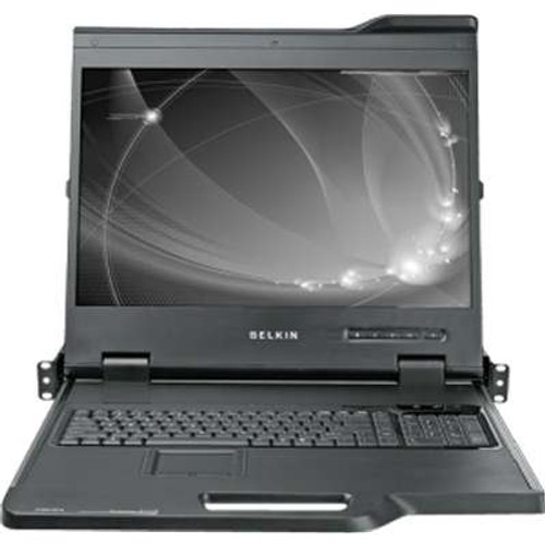 LINKSYS F1DC108H - Linksys 19" Widescreen Rack Console with 8-Port KVM