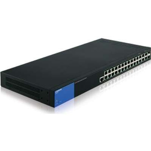 LINKSYS LGS528P - Linksys 28-Port Managed Gigabit PoE+ Switch