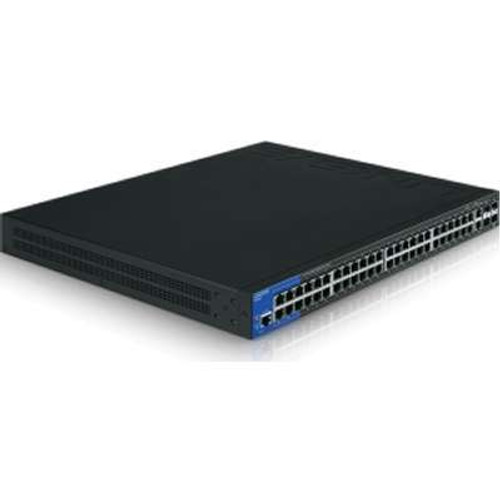 LINKSYS LGS552P - Linksys 52-Port Managed Gigabit PoE+ Switch