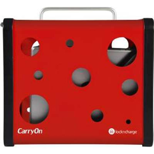 lockncharge 10069 - Carryon Mobile Charge Station Red