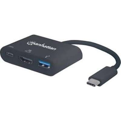 Manhattan Computer Products 152037 - SuperSpeed USB-C HDMI Docking Converter