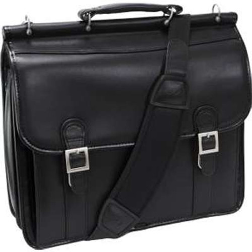 McKlein USA 80335 - McKlein HALSTED Black Double Compartment