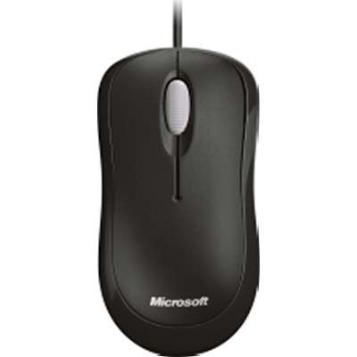 Microsoft4YH-00005 - Basic Optical Mouse for Business PS2/USB Black