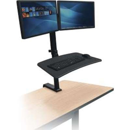 MooreCo91114 - Balt Up-Rite Rear Mount Workstation Dual Monitor Mount