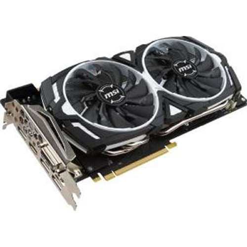 MSIGTX1070ARMOR8GOC - Geforce GTX 1070 8GB GDDR5X PCIE X16 DVI-D HDMI 3XDP VR Ready