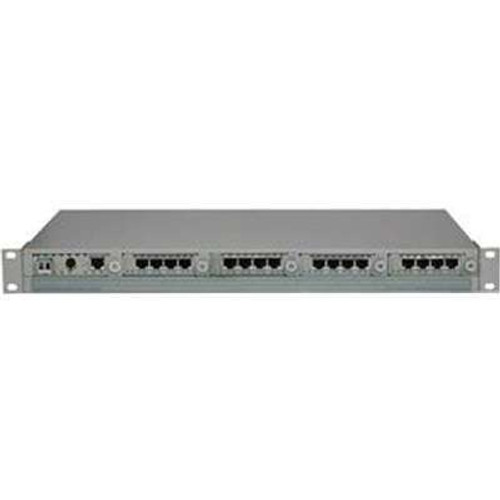 Omnitron Systems Technology193967 - iConverter 8xT1/E1 MUX + 1000 RJ-45 to SM/SC/SF Tx1550/Rx1310/20km 2x AC Management