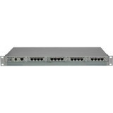 Omnitron Systems Technology2431-1-42 - iConverter 16xT1/E1 MUX + 1000 RJ-45 to SM/SC/SF Tx1310/Rx1550/20km 2x AC Management