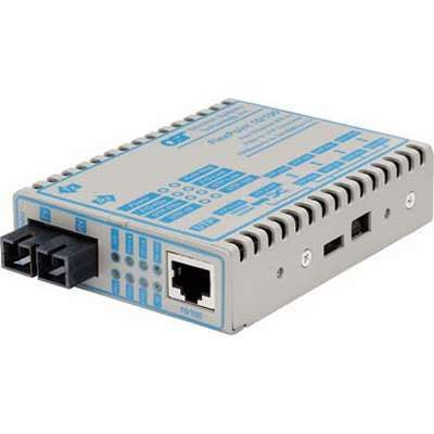 Omnitron Systems Technology4340-0 - FlexPoint 10/100 RJ-45 to 100 Fiber MM/SC 1310nm/5km No Power Supply