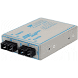 Omnitron Systems Technology4471-1 - FlexPoint T1/E1 RJ-45/48 to Fiber SM/SC 1310nm/30km AC Power Supply