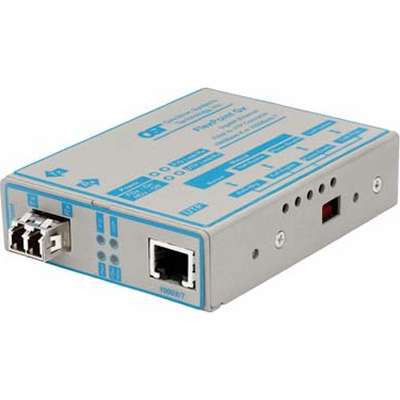 Omnitron Systems Technology4672-1 - FlexPoint Gx 1000 RJ-45 to 1000 Fiber MM/LC 850nm/220m AC Power Supply