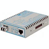 Omnitron Systems Technology4714-1 - FlexPoint GX/T 10/100/1000 RJ-45 to 1000 Fiber MM/LC 850nm/220m AC Power Supply