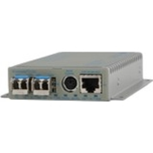 Omnitron Systems Technology8241-2 - iConverter 1-Module Chassis with 100/240VAC/5W Universal Power Supply