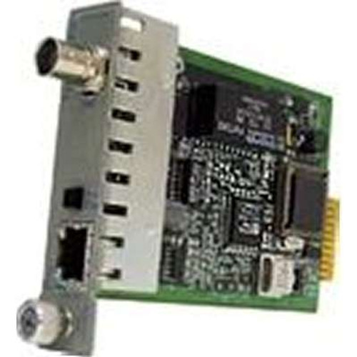 Omnitron Systems Technology8340-0-W - iConverter 10T/2 10 RJ-45 to 10 Coax Plug-in Module Wide Temperature