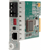 Omnitron Systems Technology8362-0 - iConverter 100Fx/Tx 100 RJ-45 to 100 Fiber MM/SC 1310nm/5km Plug-in Module