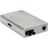 Omnitron Systems Technology8500N-0-A - iConverter Gx AN 1000 RJ-45 to 1000 Fiber MM/ST 850nm/220m AC PS Standalone