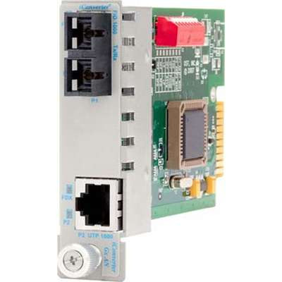 Omnitron Systems Technology8502N-0 - iConverter Gx AN 1000 RJ-45 to 1000 Fiber MM/SC 850nm/220m Plug-in Module