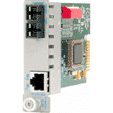 Omnitron Systems Technology8502N-0-W - iConverter Gx AN 1000 RJ-45 to 1000 Fiber MM/SC 850/220m Plug-in Module Wide