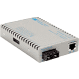 Omnitron Systems Technology8503N-1-A - iConverter Gx AN 1000 RJ-45 to 1000 Fiber SM/SC 1310nm/12km AC PS Standalone