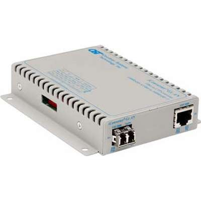Omnitron Systems Technology8507N-1 - iConverter Gx AN 1000 RJ-45 to 1000 Fiber SM/LC 1310nm/12km Plug-in Module