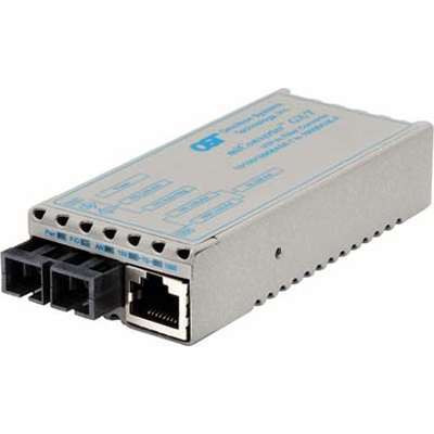 Omnitron Systems Technology8522-0 - iConverter GX/T 10/100/1000 RJ-45 to 1000 Fiber MM/SC 850nm/220m Plug-in Module